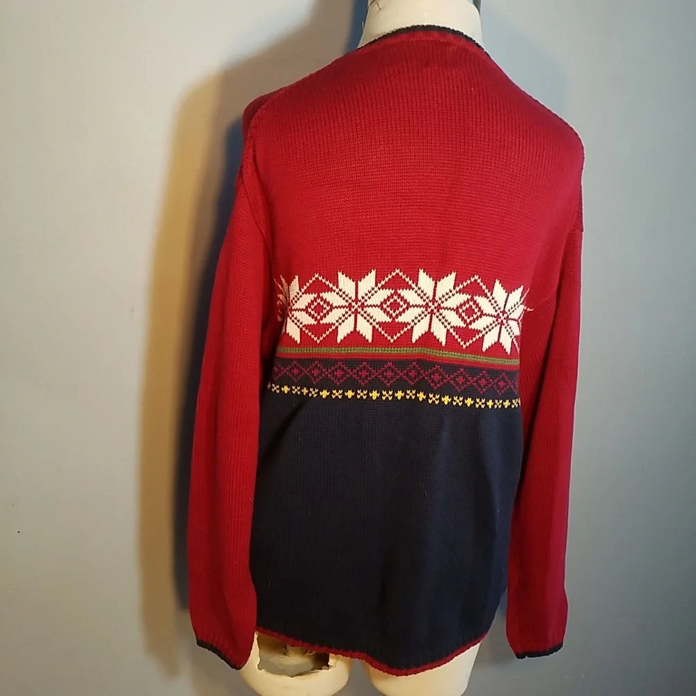 GAP SWEATER XXL (14-16) Red / Navy
